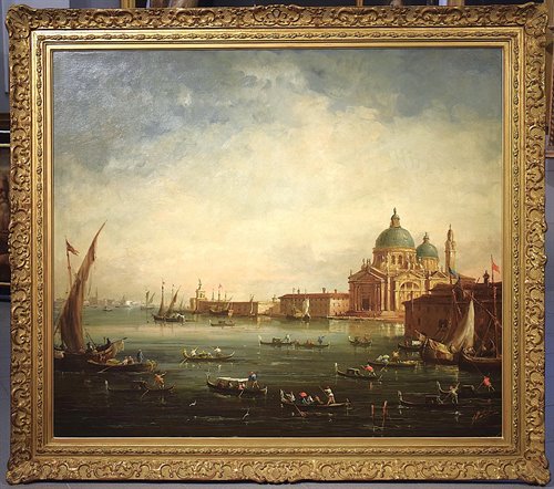 Venice, Panorama of the Grand Canal.